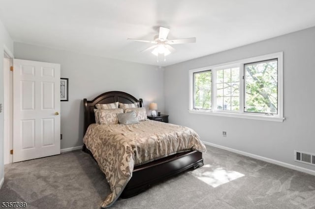 6 Wintermute Farm Ln, Tewksbury Twp, NJ 08833 - bedroom featuring carpet, baseboards, and ceiling fan