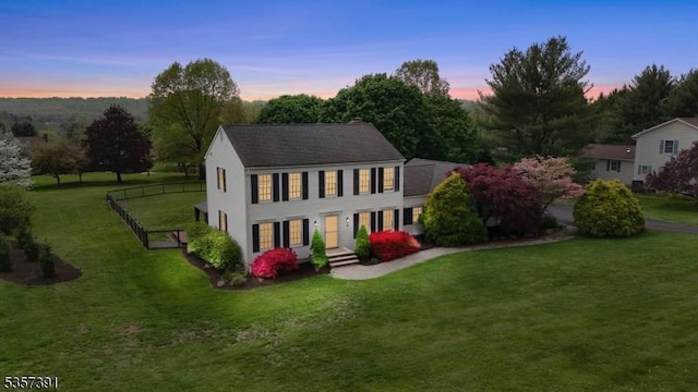 38 Edgemere Ter, Washington Twp, NJ 07882 - colonial-style house with a yard