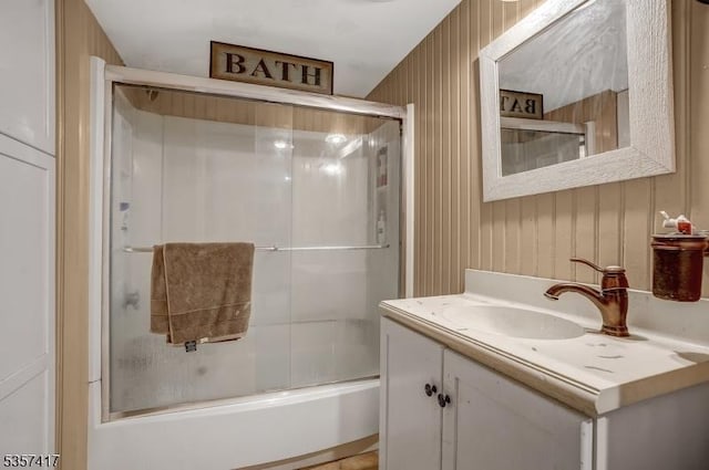 2 Troll Ln, Rockaway Twp, NJ 07866 - full bathroom with bath / shower combo with glass door and vanity