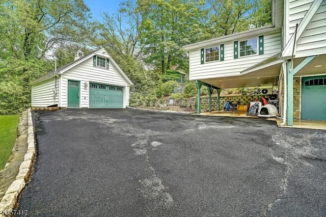 2 Troll Ln, Rockaway Twp, NJ 07866 - view of detached garage