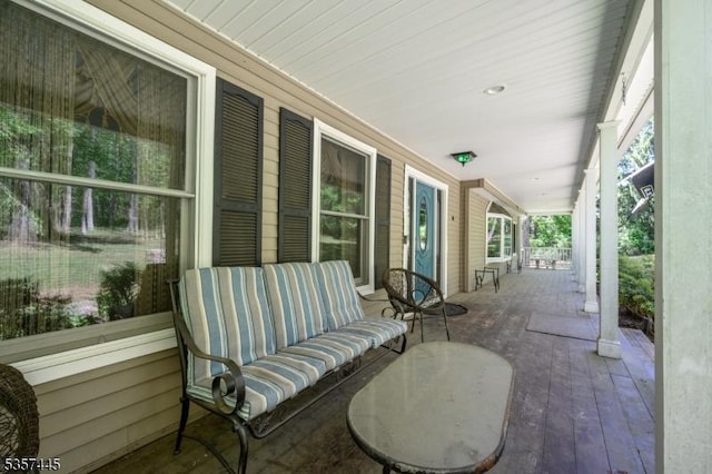 49 Sliker Rd, Lebanon Twp, NJ 08826 - view of porch