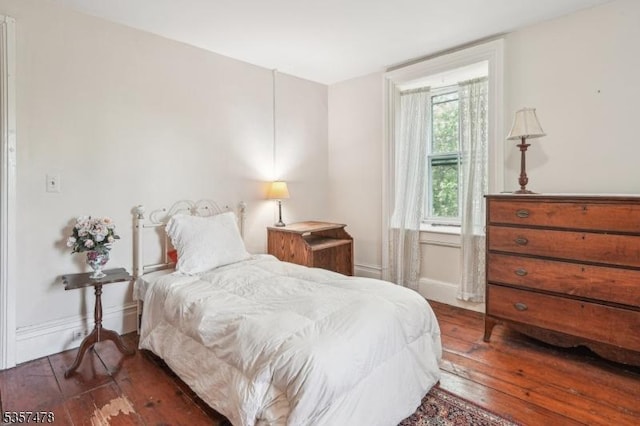 19 E Mill Rd, Washington Twp, NJ 07853 - bedroom with hardwood / wood-style flooring and baseboards