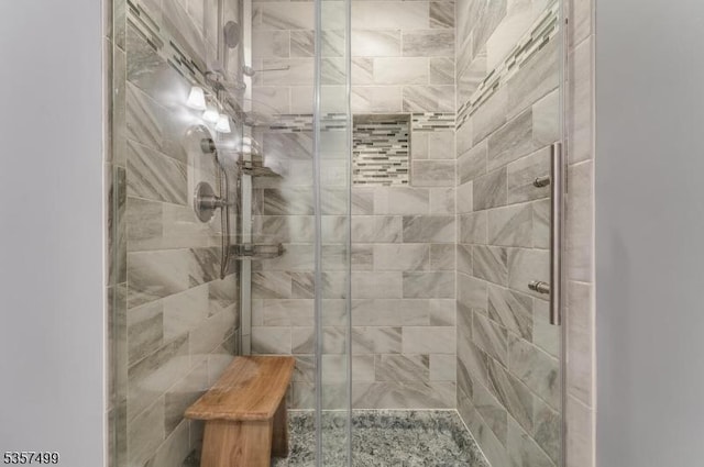 15 Pinehurst Cir, Clinton Twp, NJ 08801 - full bathroom featuring a shower stall
