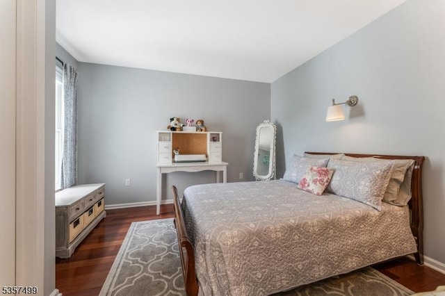 15 Pinehurst Cir, Clinton Twp, NJ 08801 - bedroom with dark wood finished floors and baseboards