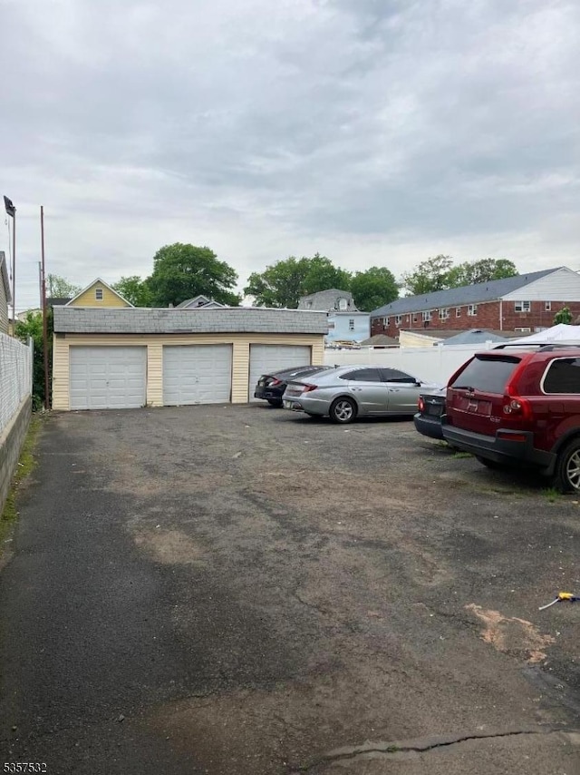 view of vehicle parking