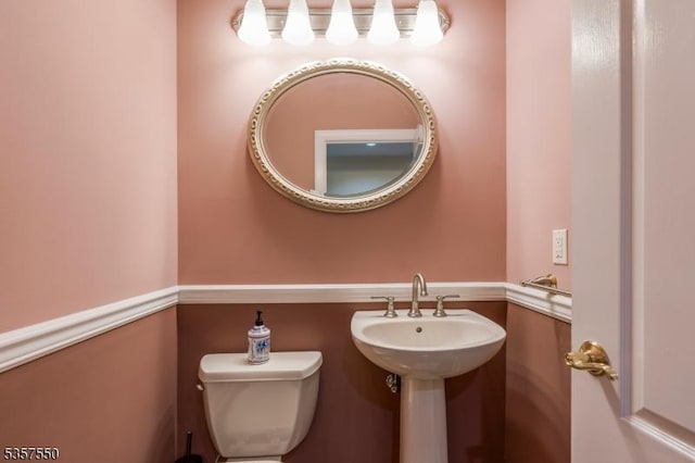 102 Independence Dr, Bernards Twp, NJ 07920 - bathroom featuring toilet and a sink