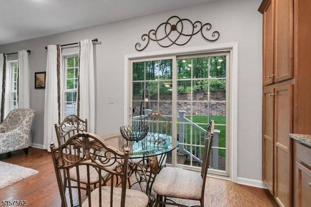 18 Brompton Pl, Randolph Twp, NJ 07869 - dining area featuring wood finished floors and baseboards