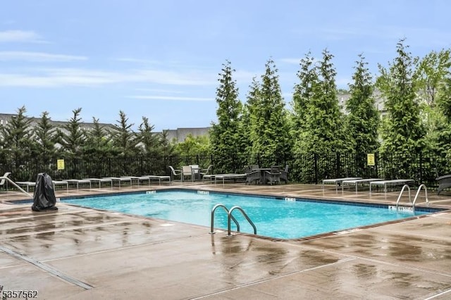 18 Brompton Pl, Randolph Twp, NJ 07869 - community pool featuring a patio area