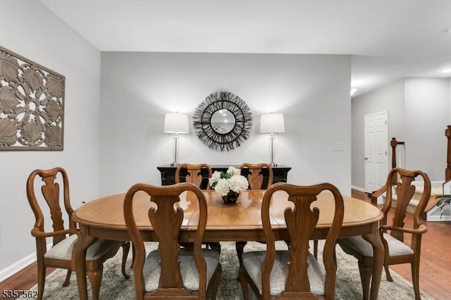 18 Brompton Pl, Randolph Twp, NJ 07869 - dining room with wood finished floors and baseboards