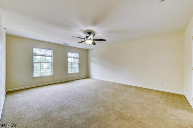 16 Swing Bridge Ln, South Bound Brook Boro, NJ 08880 - spare room with a ceiling fan and carpet