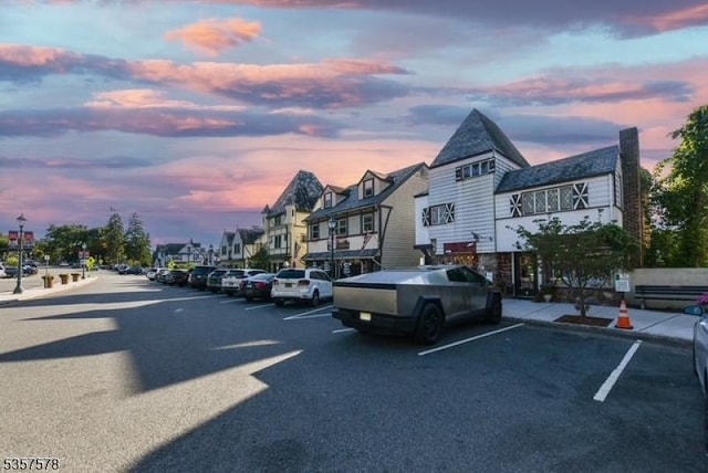 203 Stanhope Rd, Sparta Twp, NJ 07871 - view of asphalt street with a residential view, sidewalks, and curbs