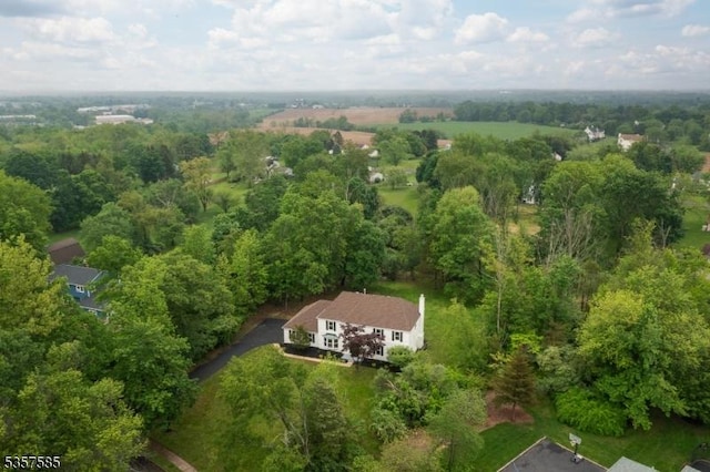 aerial view of property and surrounding area