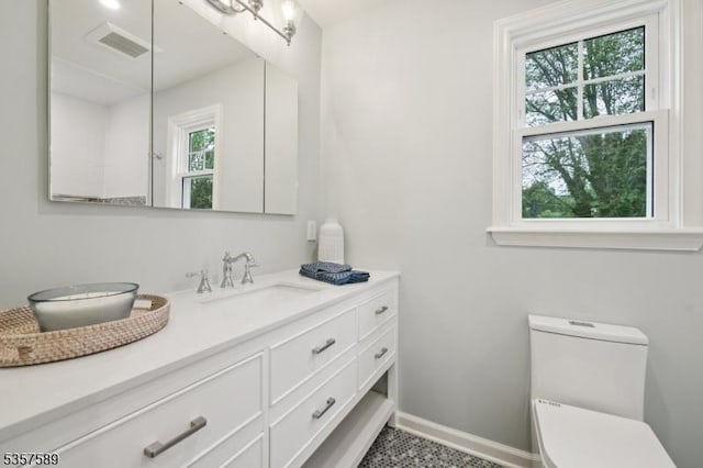 25 Woodcliff Dr, Madison Boro, NJ 07940 - bathroom featuring healthy amount of natural light and vanity