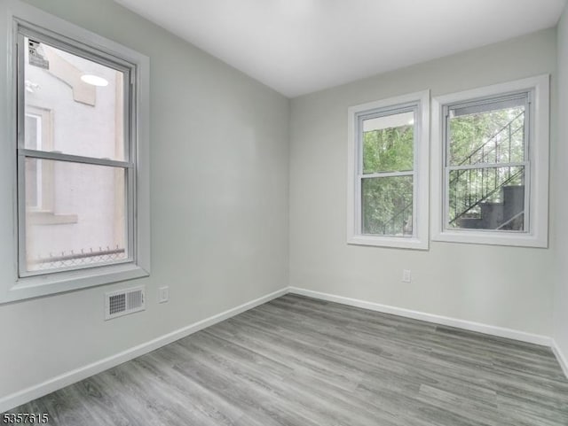 191 Matthew St, City Of Orange Twp, NJ 07050 - spare room featuring wood finished floors and baseboards