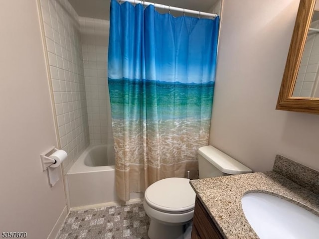 7 Deer Valley Ln Unit 6, Vernon Twp, NJ 07462 - full bathroom with toilet, shower / tub combo, vanity, and baseboards