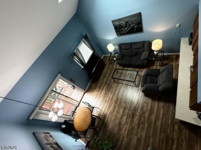 7 Deer Valley Ln Unit 6, Vernon Twp, NJ 07462 - living room with wood finished floors