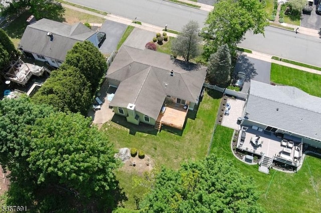 drone / aerial view