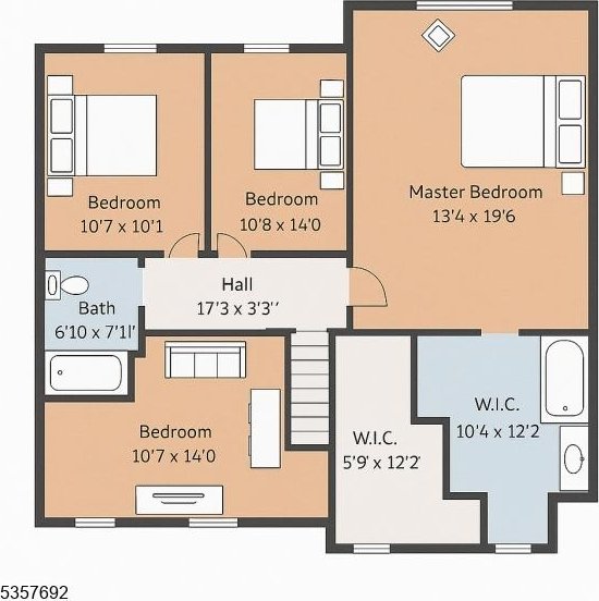 77 E Main St, Mendham Boro, NJ 07945 - view of room layout