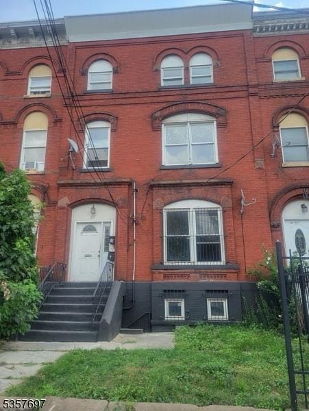 57 N 7th St, Newark City, NJ 07107 - view of front of property featuring brick siding
