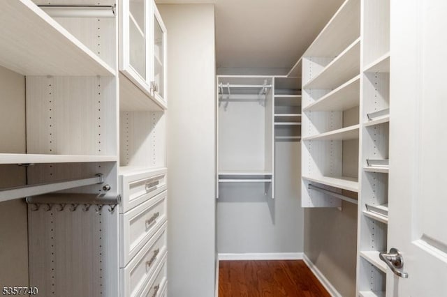 302 Waterview Ct, Hanover Twp, NJ 07927 - spacious closet featuring wood finished floors