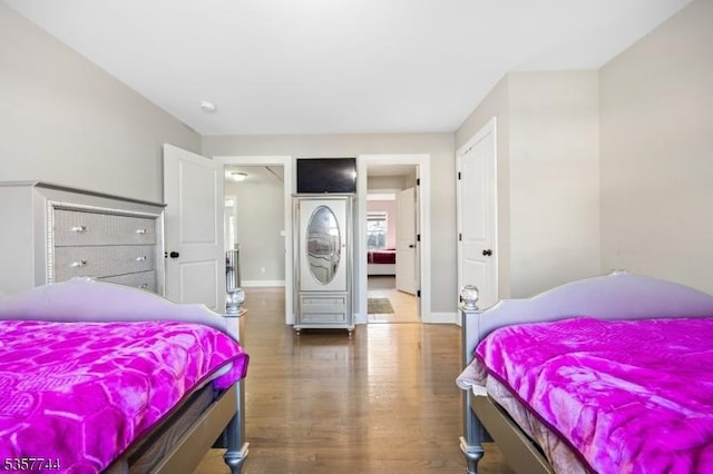 783 Aborn Ave, Woodbridge Twp, NJ 07095 - bedroom with wood finished floors and baseboards