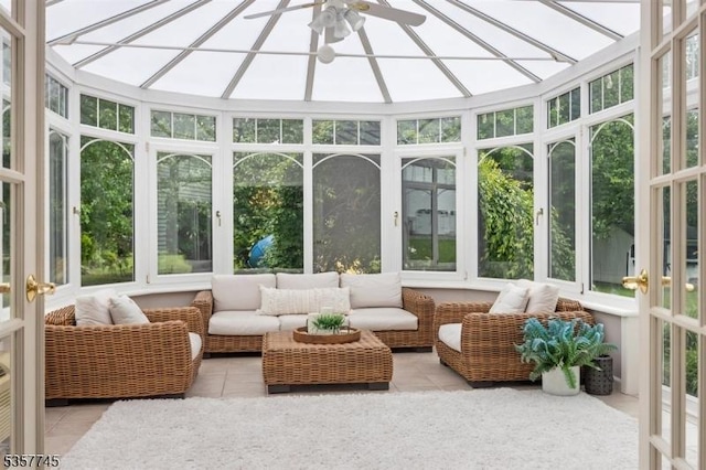4 Rachel Ct, Greenwich Twp, NJ 08886 - sunroom / solarium featuring plenty of natural light and tile patterned floors