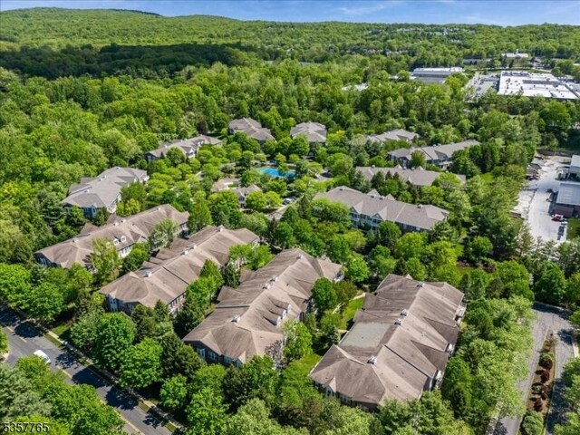1302 Four Seasons Dr, Wayne Twp, NJ 07470 - aerial view of residential area featuring a forest