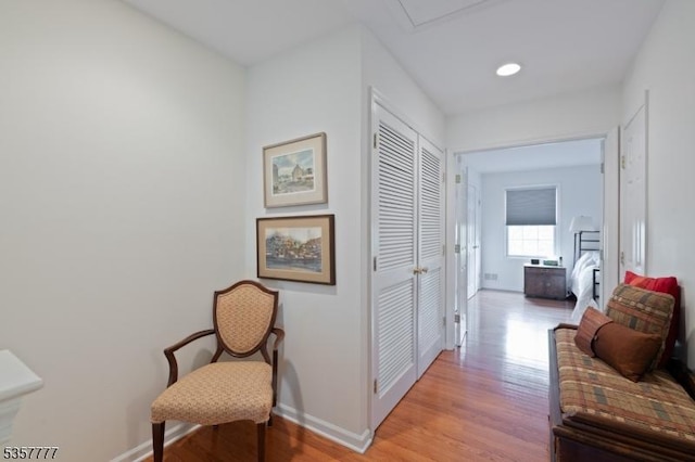 15 Riga Ct, Scotch Plains Twp, NJ 07076 - hall featuring baseboards and light wood-type flooring