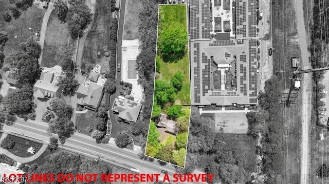 1620 Raritan Rd, Scotch Plains Twp, NJ 07076 - aerial view of property's location with property boundaries highlighted