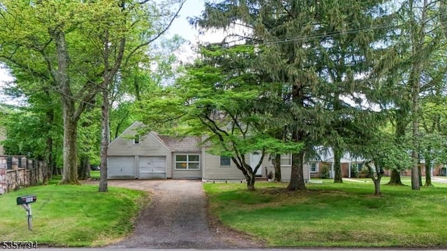 1620 Raritan Rd, Scotch Plains Twp, NJ 07076 - view of property hidden behind natural elements featuring asphalt driveway and an attached garage