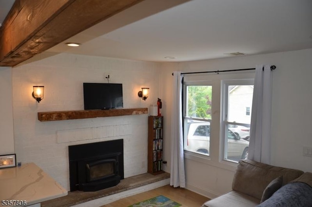 5 Fairview Ave, Mine Hill Twp, NJ 07803 - living room with wood finished floors and baseboards
