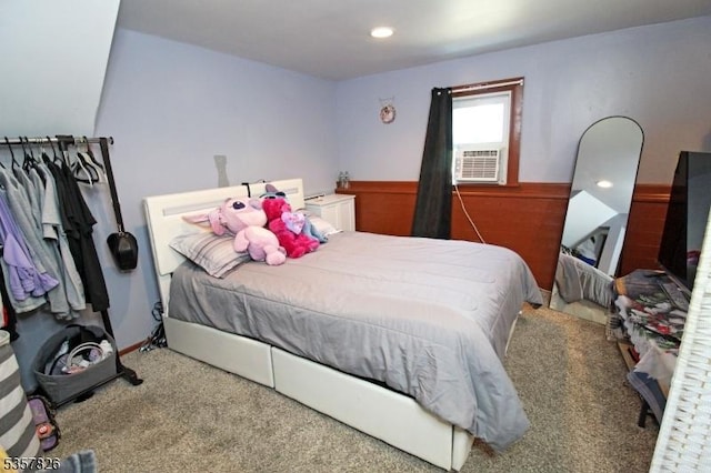95 Richard St, Rockaway Twp, NJ 07801 - bedroom with carpet and cooling unit