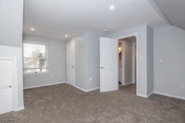 7 Winslow Ave, East Brunswick Twp, NJ 08816 - unfurnished bedroom with carpet, recessed lighting, and baseboards