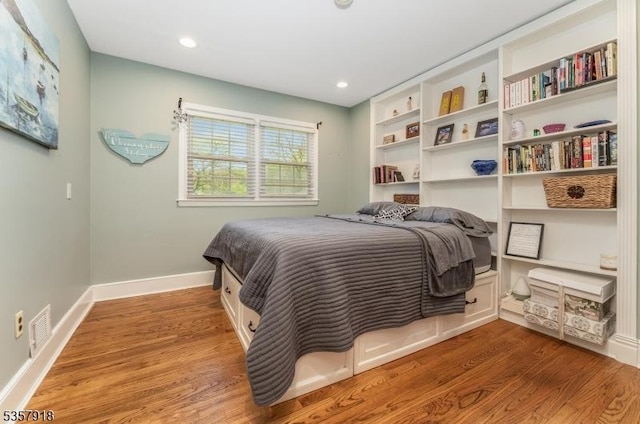 23 Drake Rd, Mendham Boro, NJ 07945 - bedroom with wood finished floors, baseboards, and recessed lighting