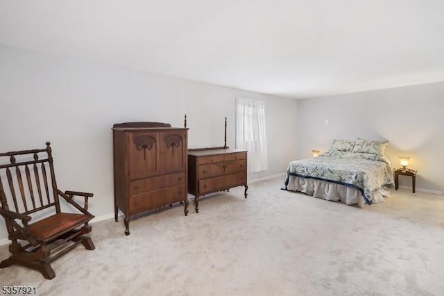 202 Linden Ave, Verona Twp, NJ 07044 - bedroom with baseboards and light colored carpet