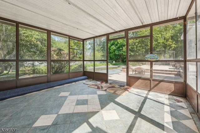 12 Xenia Ct, Mine Hill Twp, NJ 07803 - view of unfurnished sunroom