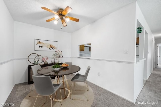 26 Fisher Dr Unit 2704, Franklin Twp, NJ 08823 - carpeted dining area featuring ceiling fan