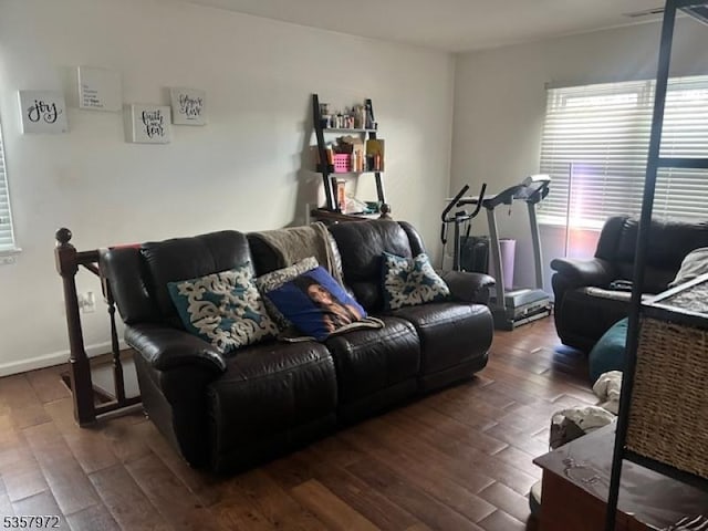 800 Raritan Rd, Clark Twp, NJ 07066 - living area with hardwood / wood-style flooring
