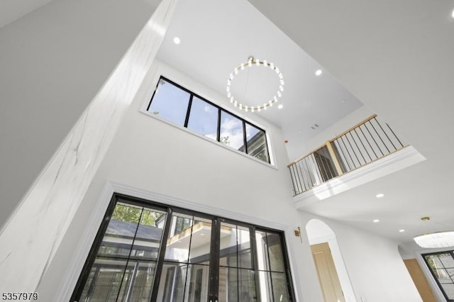 370 Hartshorn Dr, Millburn Twp, NJ 07078 - detailed view of recessed lighting and arched walkways