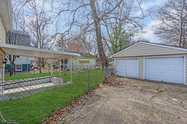 1218 Kline Pl, Rahway City, NJ 07065 - view of detached garage