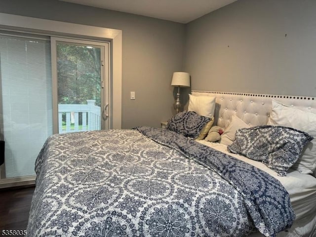 64 Dater St, North Haledon Boro, NJ 07508 - bedroom with wood finished floors and access to exterior
