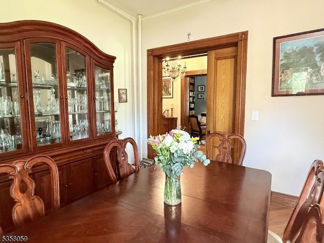 208 Rockaway St, Boonton Town, NJ 07005 - dining room featuring ornamental molding