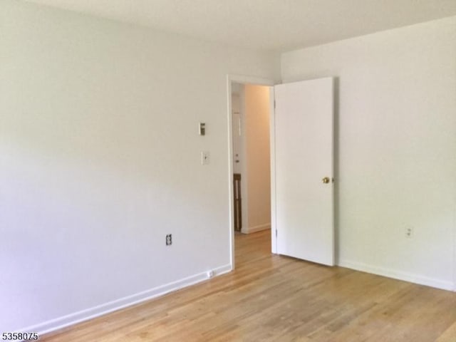 78 Hillside Ter, Green Twp, NJ 07821 - spare room featuring light wood-style floors and baseboards