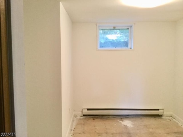 78 Hillside Ter, Green Twp, NJ 07821 - washroom with a baseboard radiator and baseboards