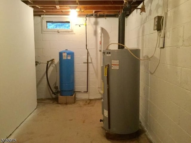 78 Hillside Ter, Green Twp, NJ 07821 - utility room with water heater