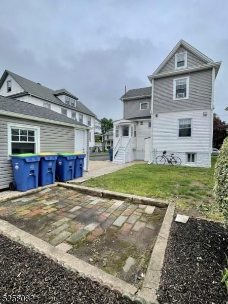 277 Watchung Ave, North Plainfield Boro, NJ 07060 - rear view of property featuring entry steps