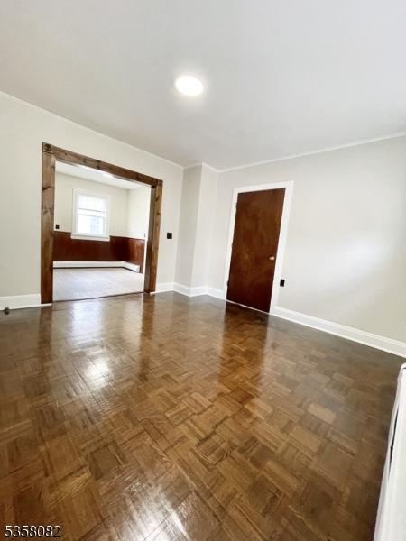 277 Watchung Ave, North Plainfield Boro, NJ 07060 - unfurnished room with baseboards and ornamental molding