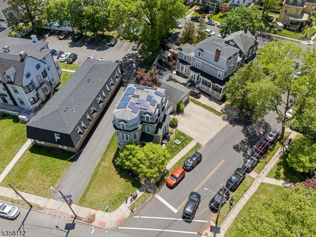 208 W Milton Ave, Rahway City, NJ 07065 - aerial perspective of suburban area
