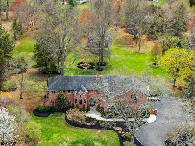 view of subject property