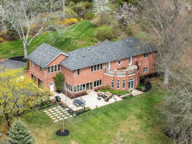 view of subject property